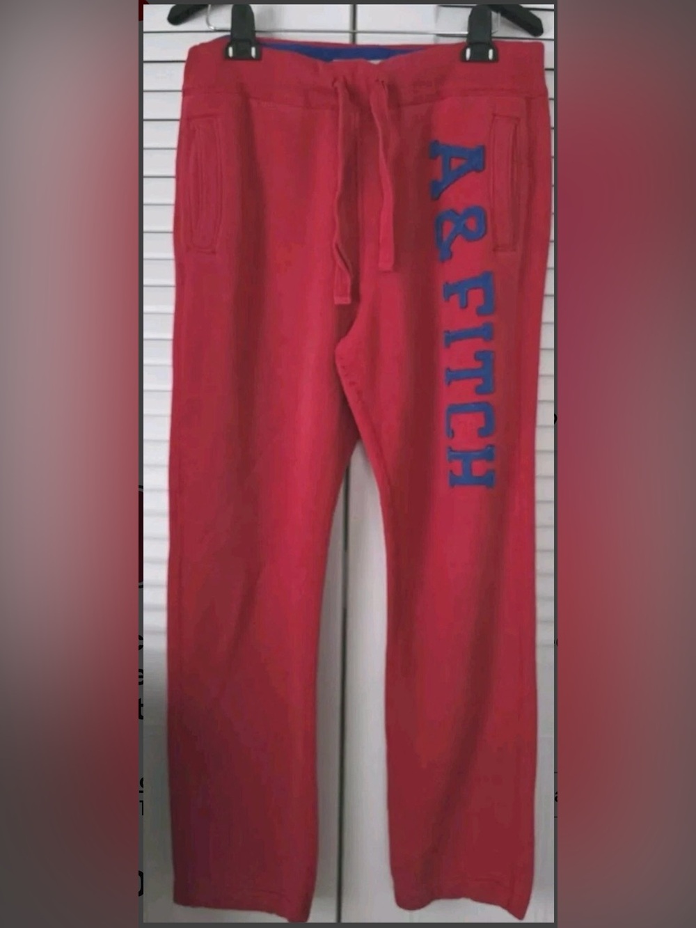 Women Red Lounge Sweatpants